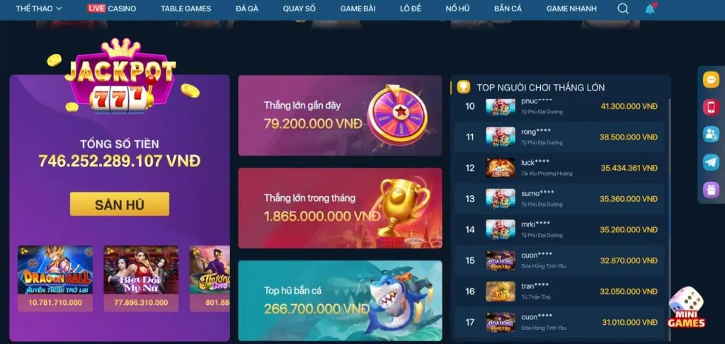 Các loại game cá cược với khuyến mãi đặc biệt tại Bét 69